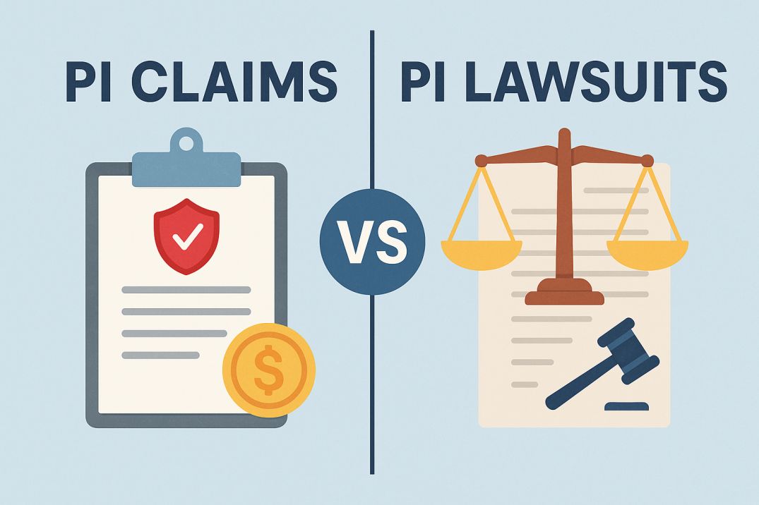 PI Claims vs. PI Lawsuits