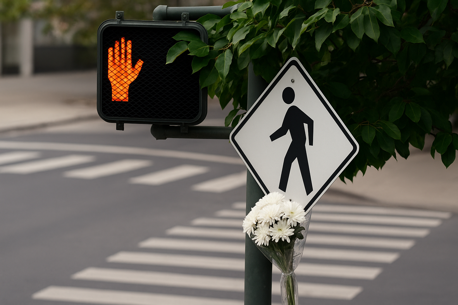 Pedestrians Die Due to Blocked Signals