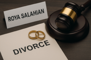 Roya Salahian Divorce