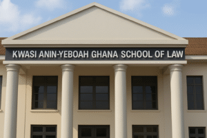 Kwasi Anin-Yeboah and the Ghana School of Law A Legacy Built on Truth