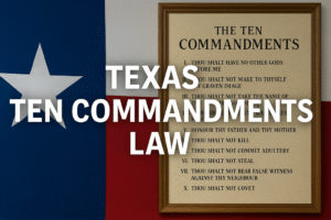 Texas Ten Commandments Law Faces Legal Fire and Public Divide