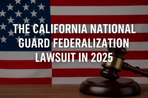 The California National Guard Federalization Lawsuit In 2025