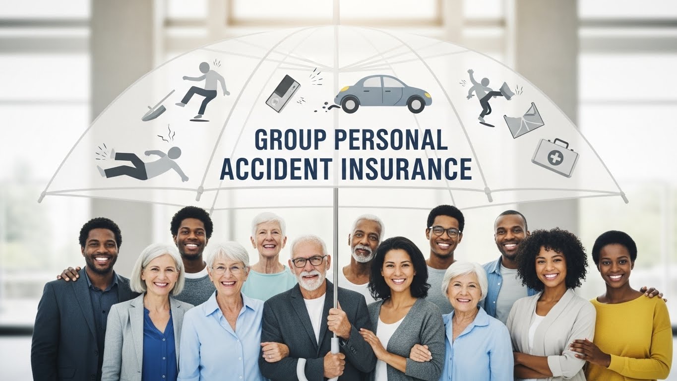 what is group personal accident insurance cover policy